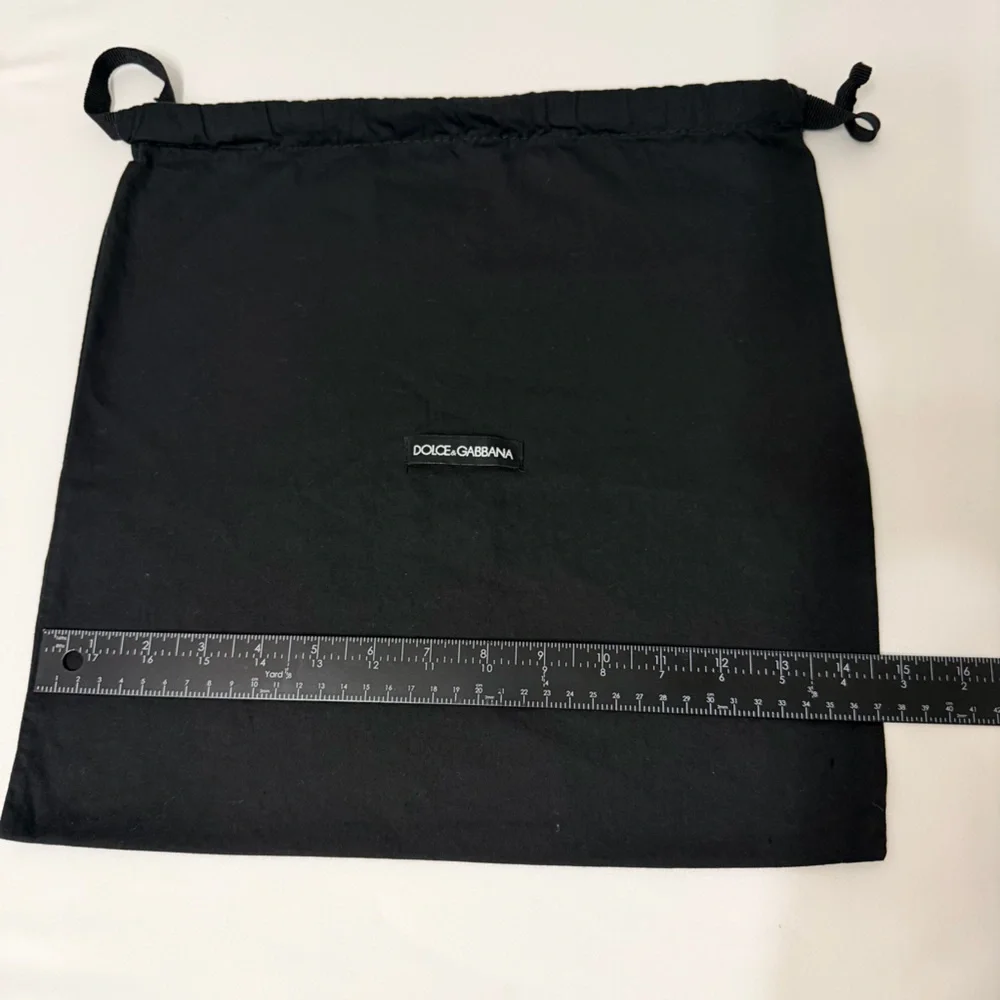 Dolce & Gabbana Classic‎ Black Pouch dust bag garment bag